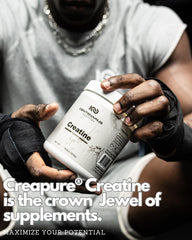 Athlete-focused Creatine product imagery