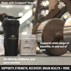 Packaging for Centenarius Nutrition Creapure Creatine Monohydrate