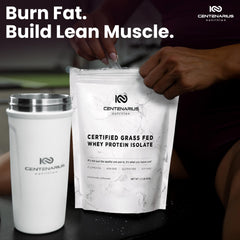 Centenarius Premium Whey Isolate 500g gluten and lactose free certification