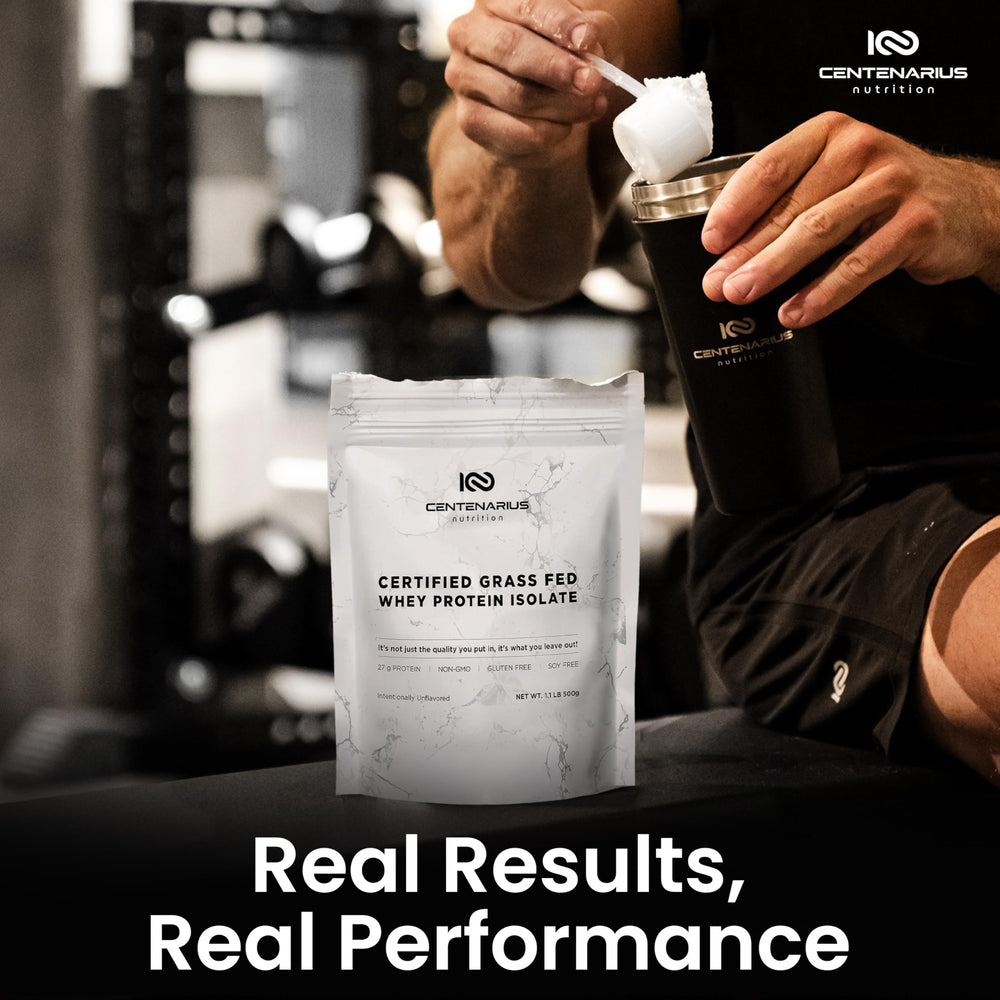 Centenarius Premium Whey Isolate 500g small Irish farms provenance