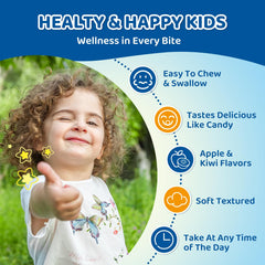 Vitamins B6 and D3 included in the formula