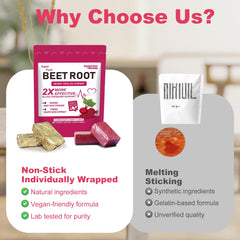 Packaging of Central Park Morning Beet Root Chews