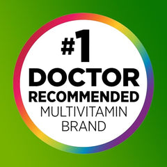 Close-up of Centrum Adult Multivitamin bottle