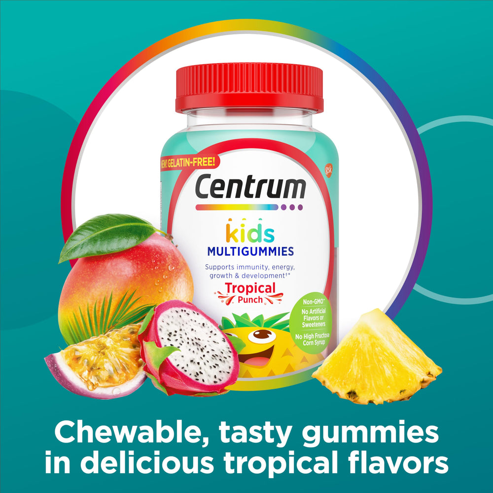 B-vitamins for daily energy in Centrum Kids gummies
