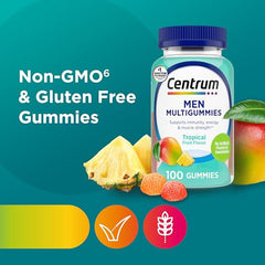 Gluten-free Centrum men's multivitamin gummies