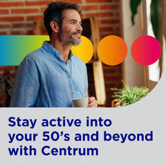 Graphic depicting eye health benefits from Centrum Minis