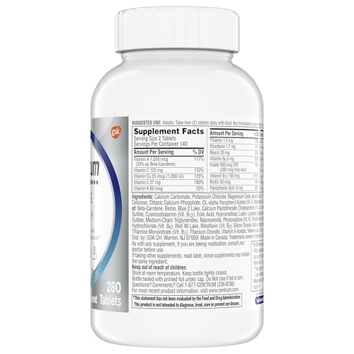 Gluten-free badge on Centrum Minis packaging