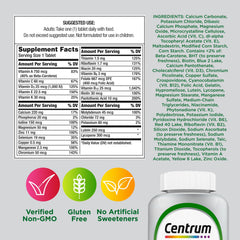 Centrum Silver 50+ packaging close-up