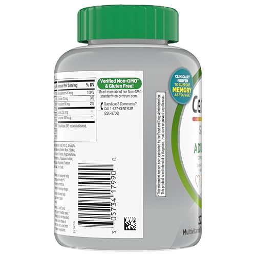 220-count bottle and packaging details