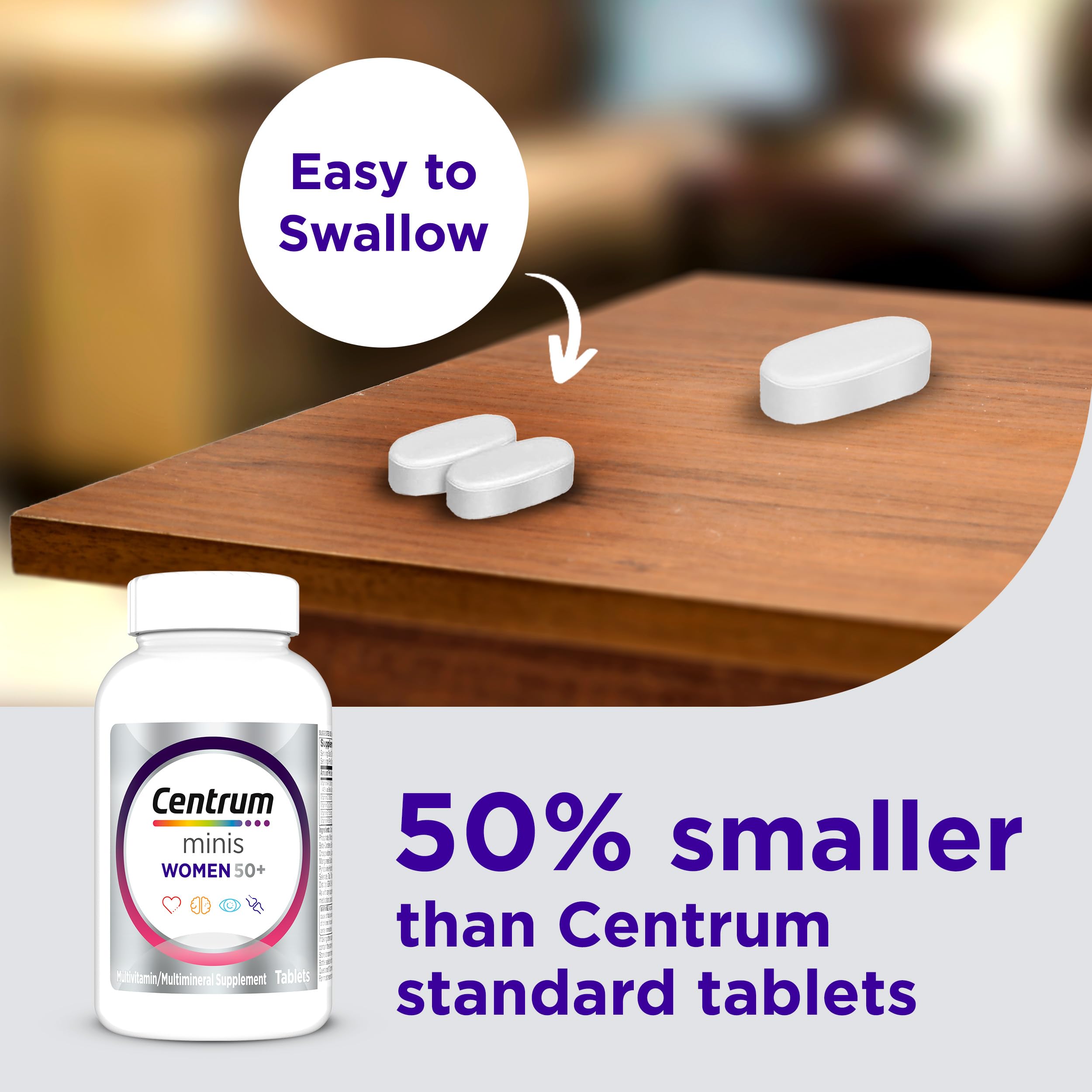 Close-up of Vitamin D3 on Centrum Silver bottle Close-up of Vitamin D3 on Centrum Silver bottle