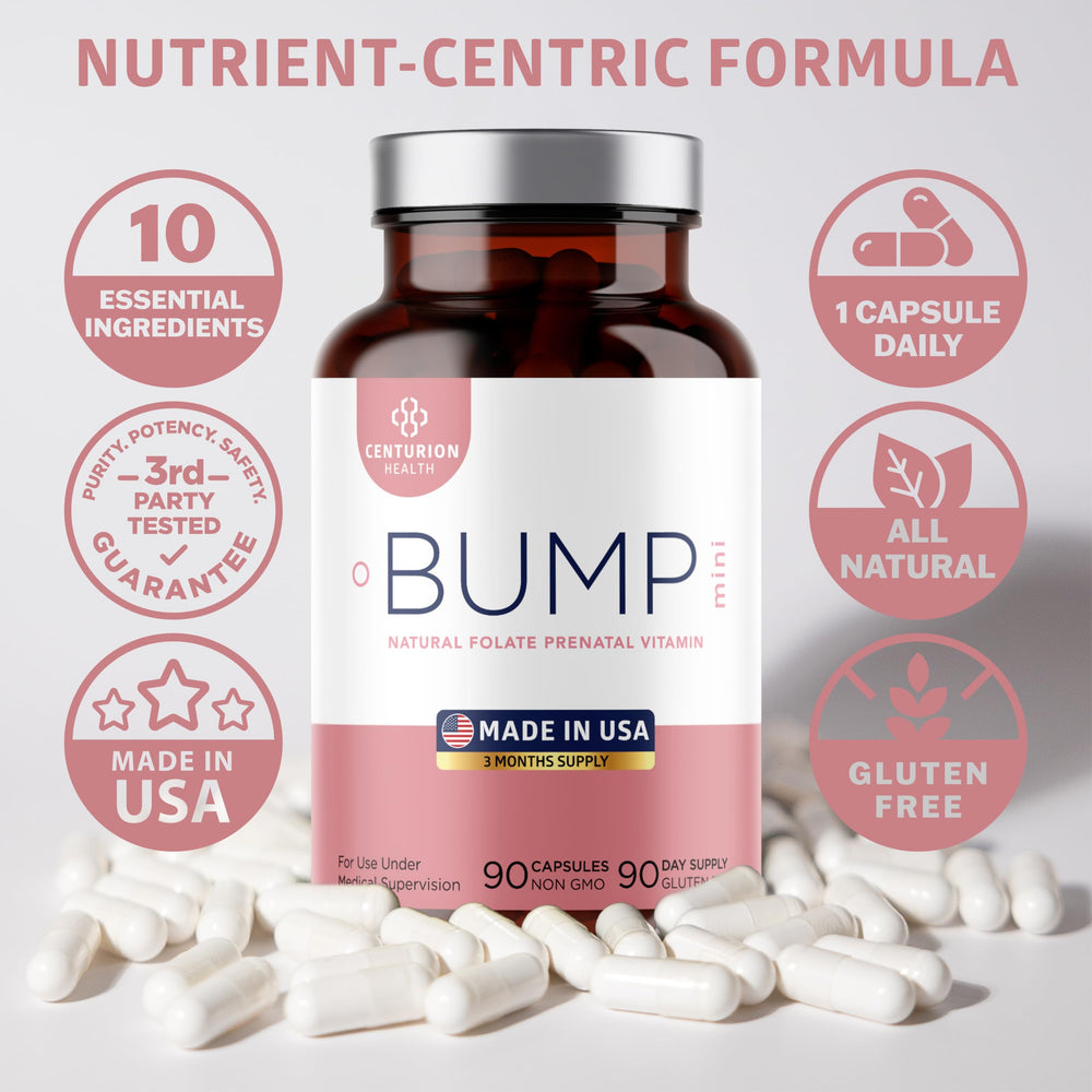 Label on bottle showing 90 capsules and key nutrients (D3, B12, Zinc)