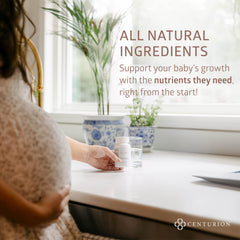 Packaging for Centurion Labs Premium Prenatal Vitamins – 30 softgels