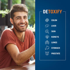 Illustration of full-body detox benefits