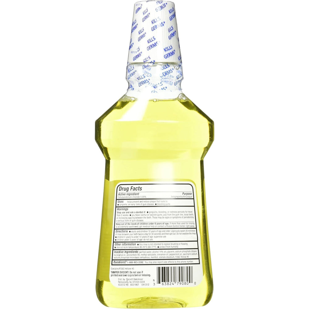 Cepacol Antibacterial Mouthwash usage directions and mouth rinse
