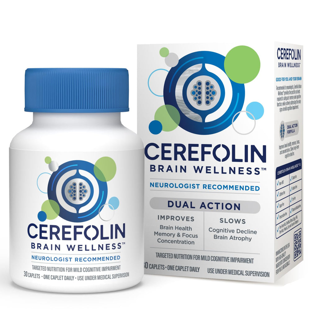Cerefolin Brain Wellness hero image with bottle