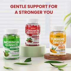 Quality seals and manufacturing details on gummies packaging