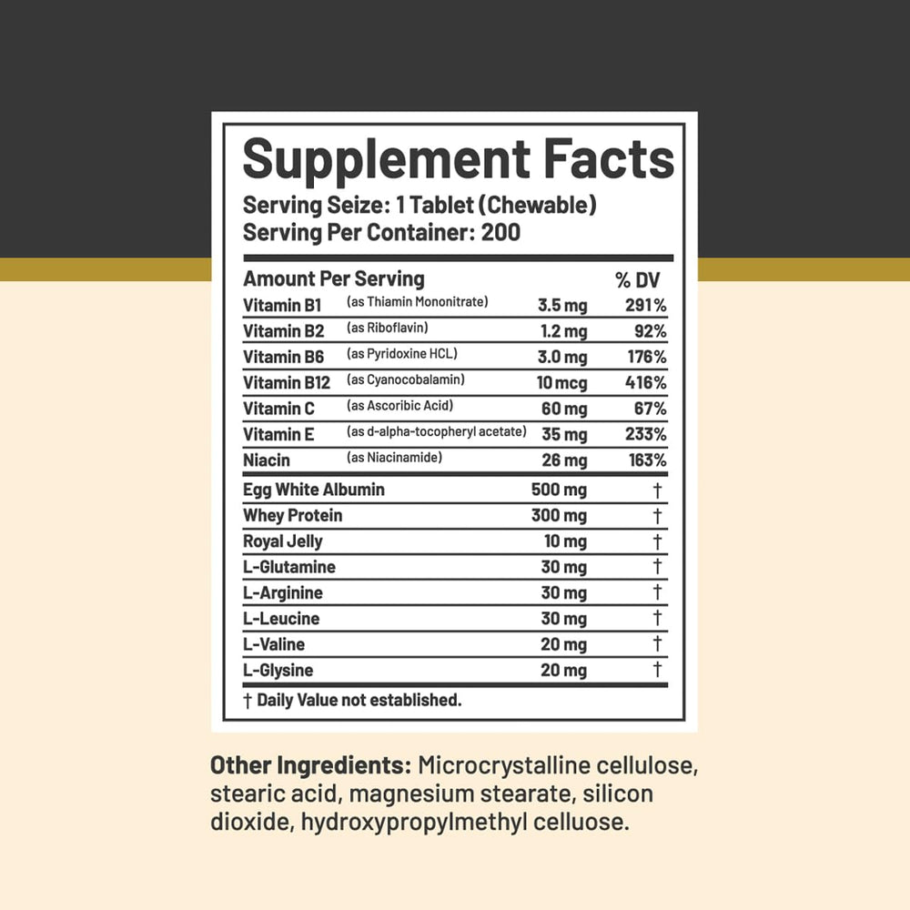 Dietary supplement disclaimer graphic