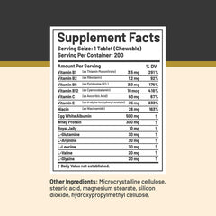 Dietary supplement disclaimer graphic