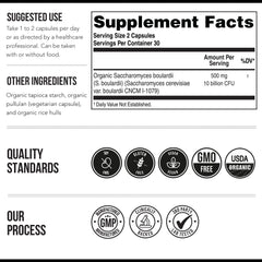 cGMP-certified organic probiotic production facility