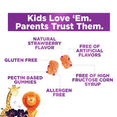 cGMP-compliant and third-party tested kid vitamin gummies