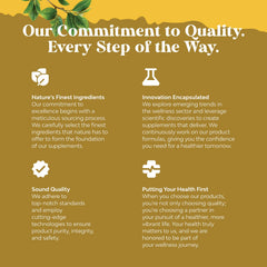 Manufactured in American cGMP labs for quality assurance