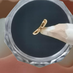 Safety notes: lead-free crystals and gold/silver materials