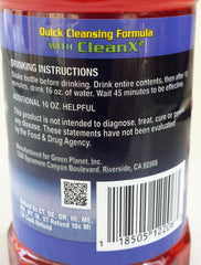 Blueberry Champ Flush Out Detox Drink bottle with packaging