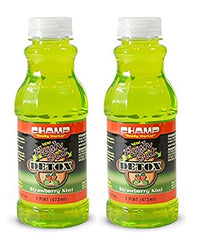 Champs Flush Out Detox Drink bottle 16oz 2-pack for quick refreshment.