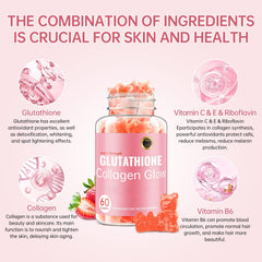 Anti-aging and skincare benefits graphic