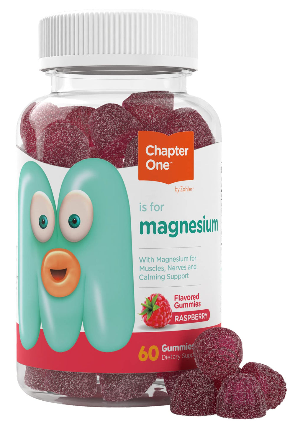 Chapter One Magnesium Gummies bottle front label