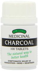Charcoal 300mg - 100 Tablets packaging