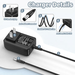 One-piece charger replacement for Zima Dental Pod / Pod Pro Ultrasonic Cleaner