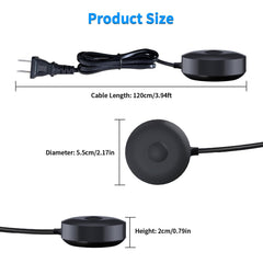 Magnetic charging base features for iO 7 8 9