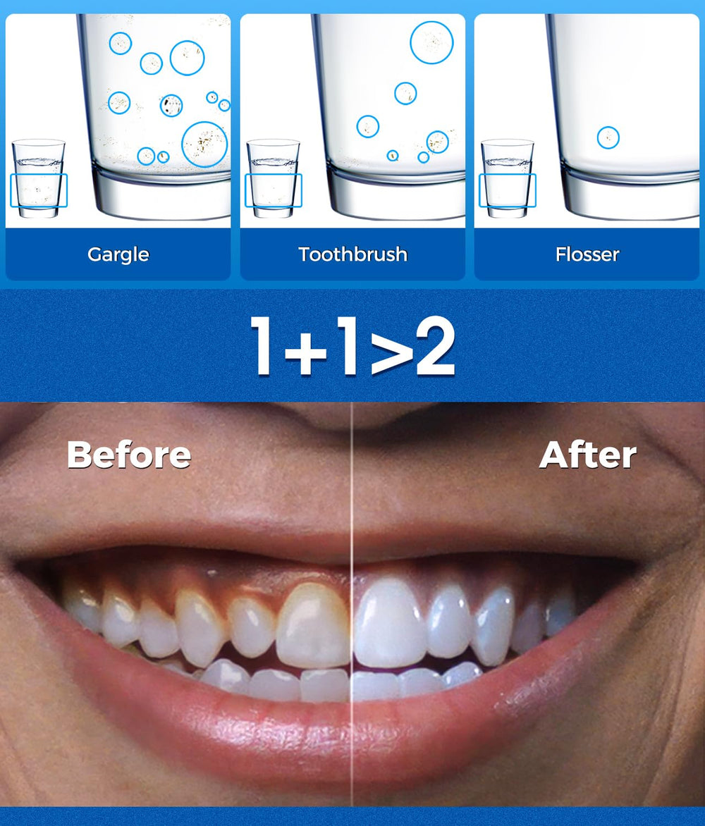 Charging base for toothbrush and water flosser