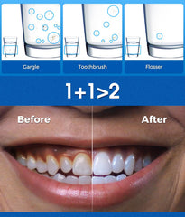 Charging base for toothbrush and water flosser