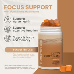 Lion’s Mane mushrooms used in gummies