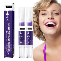 CharmCare Purple Teeth Whitening Gel Pen with twist mechanism