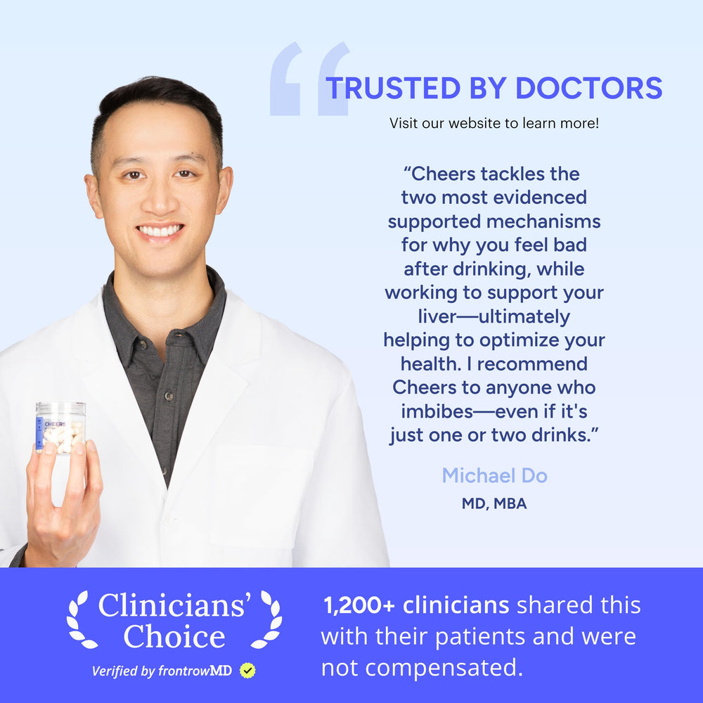 Bottle with glass showing serving suggestion