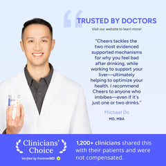 Third-party testing label on packaging