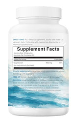 Illustration of 100 percent chelated magnesium glycinate