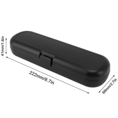CHEOTIME travel case side view displaying slim profile
