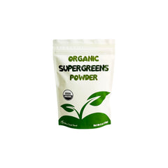 Front label of Cherie Sweet Heart Supergreens Powder 6 oz