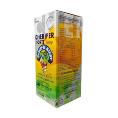 Ingredients and highlights for Cherifer Forte Syrup
