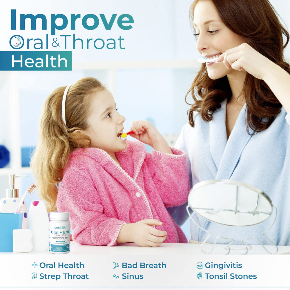 Close-up of probiotic chewable tablets