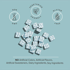 Non-GMO and gluten-free labeling on packaging