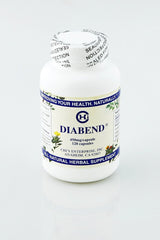 Diabend supplement bottle by Chi's Enterprise - 120 capsules