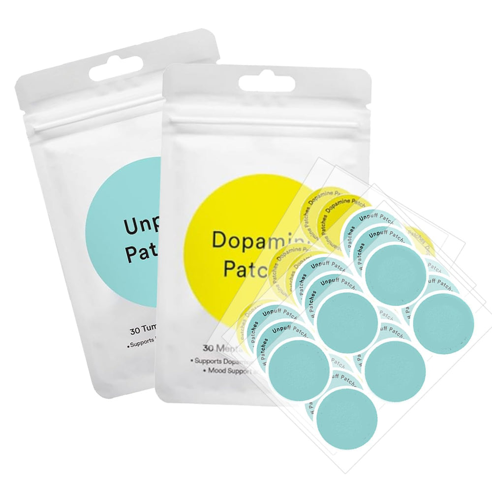 CHIC MODE Unpuff abdominal relaxation patch on skin for discreet digestive comfort