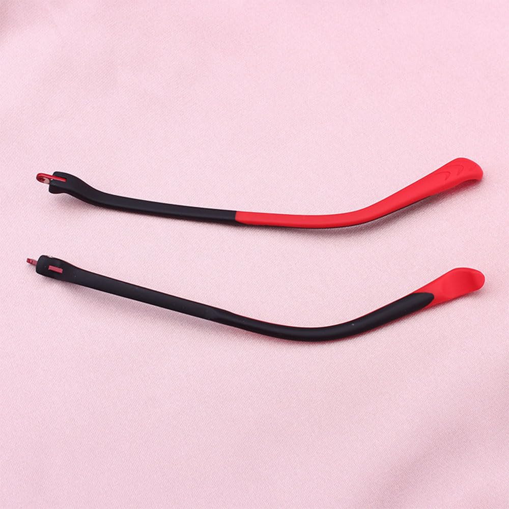 Silicone frame arms with 128 mm length for kids glasses