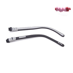Replacement temple arms for kids' glasses made of silicone