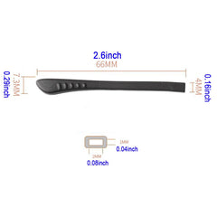 Child anti-slip eyeglass replacement tips close-up